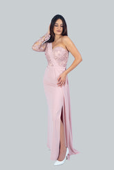 Pastel Slit Dress